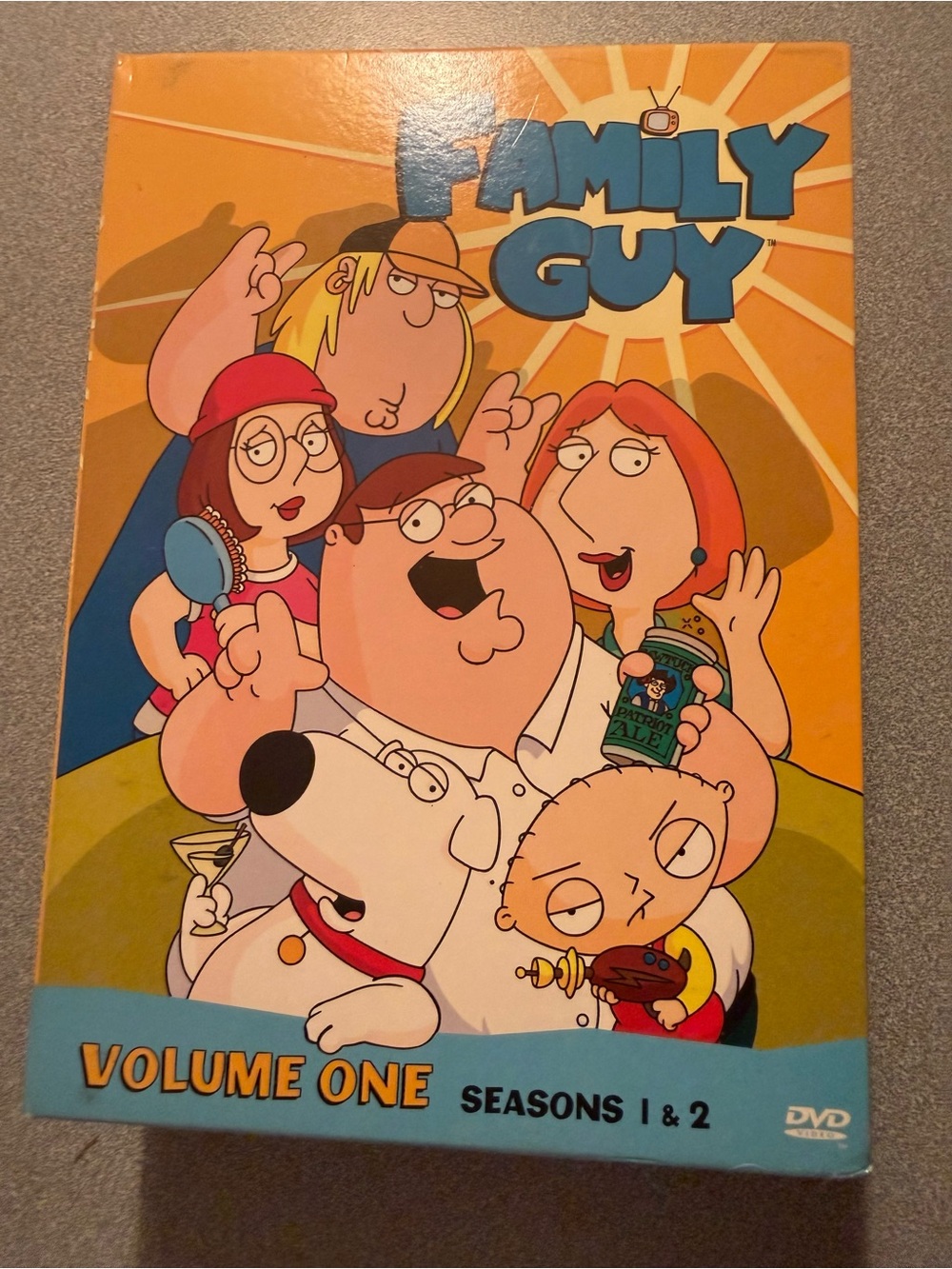 Volume One Seasons 1 & 2 DVD - Yellow Cover
